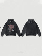 420g Vintage Wash Old Cotton NBA Lakers Printed Hoddie