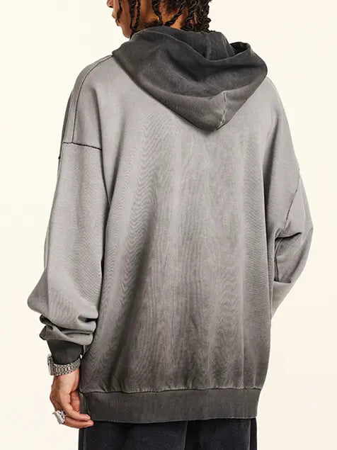 380g Emoji Wash Old Cotton Hoodie Emma Bridess