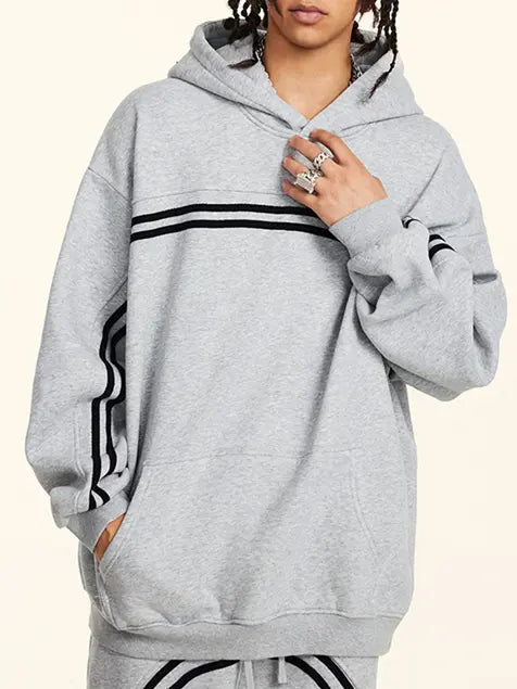 332g Webbing Contrast Color Cotton Hoodie Emma Bridess