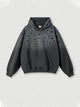 410g Wash Old Dotted Cotton Hoodie Emma Bridess