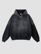 410g Wash Old Dotted Cotton Hoodie Emma Bridess