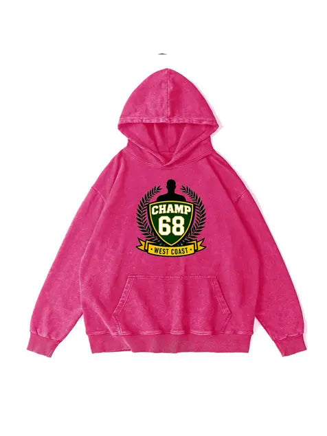360g  NFL Wash Old Cotton Hoodie