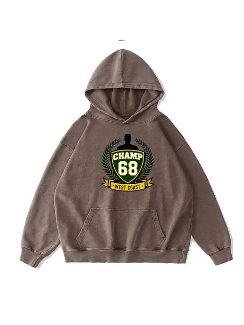 360g  NFL Wash Old Cotton Hoodie