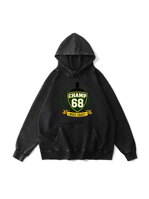 360g  NFL Wash Old Cotton Hoodie