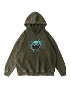 360g  NFL Carolina Panthers Wash Old Cotton Hoodie
