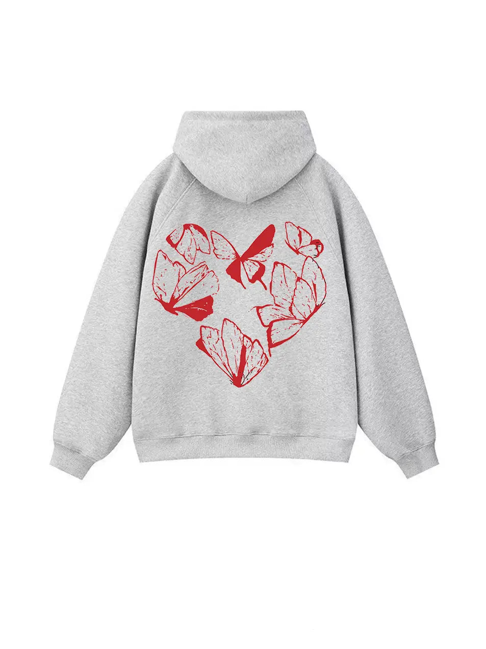 320g Letter Printed Cotton Hoodie for Valentine's Day Emma Bridess