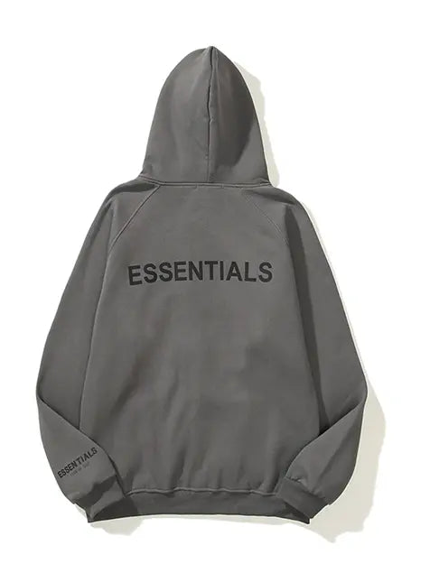 Essential Zipper Coton Fleecing Hoodie