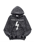 Manson Flash Print Wash Old Hoodie Emma Bridess
