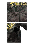 380g Goth Paris Zip-up Cotton Hoodie Emma Bridess