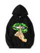 320g Hush Printed Cotton Hoodie for St. Patrick's Day Emma Bridess