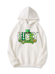 320g Lucky Charm Printed Cotton Hoodie for St. Patrick's Day Emma Bridess