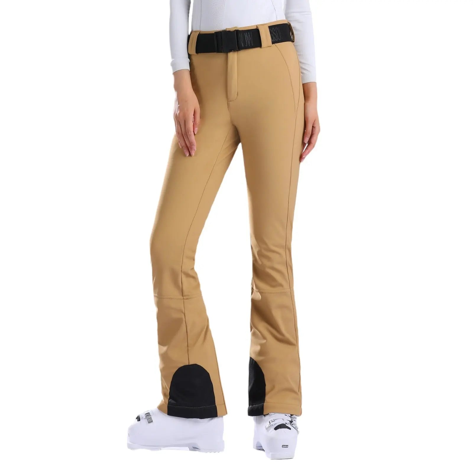Women Slim Fit Ski Pants Thick Outdoor Snow Pants