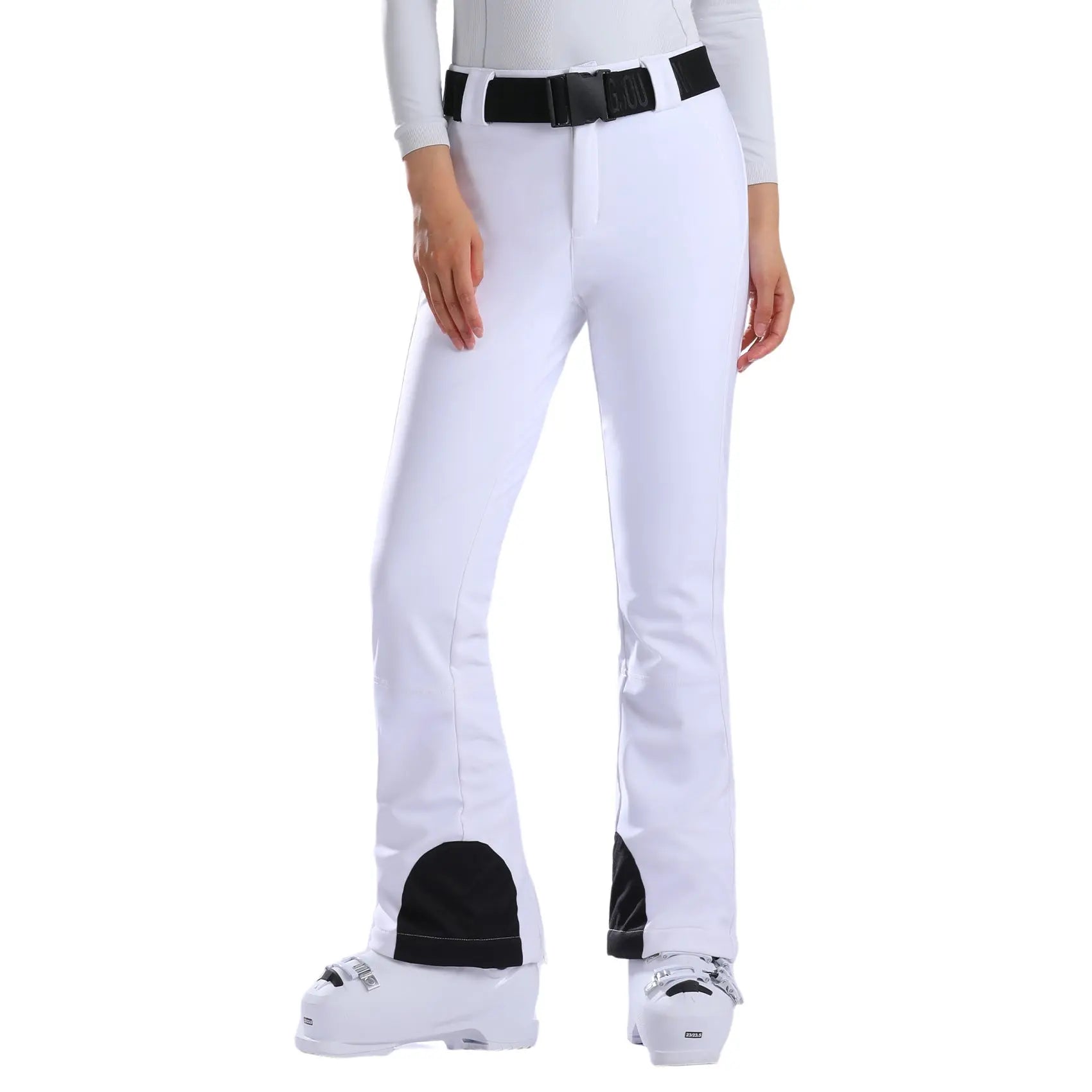 Women Slim Fit Ski Pants Thick Outdoor Snow Pants
