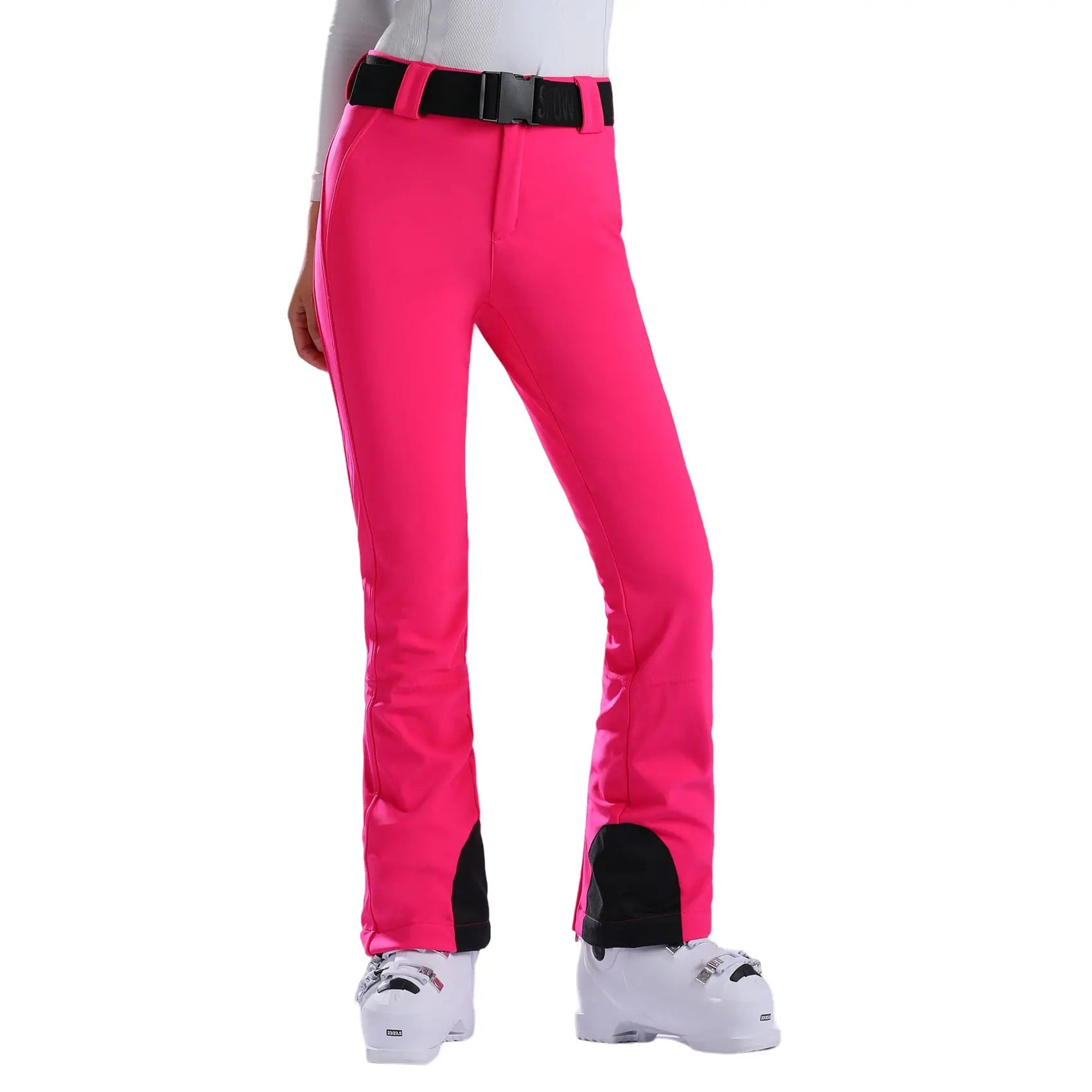 Women Slim Fit Ski Pants Thick Outdoor Snow Pants