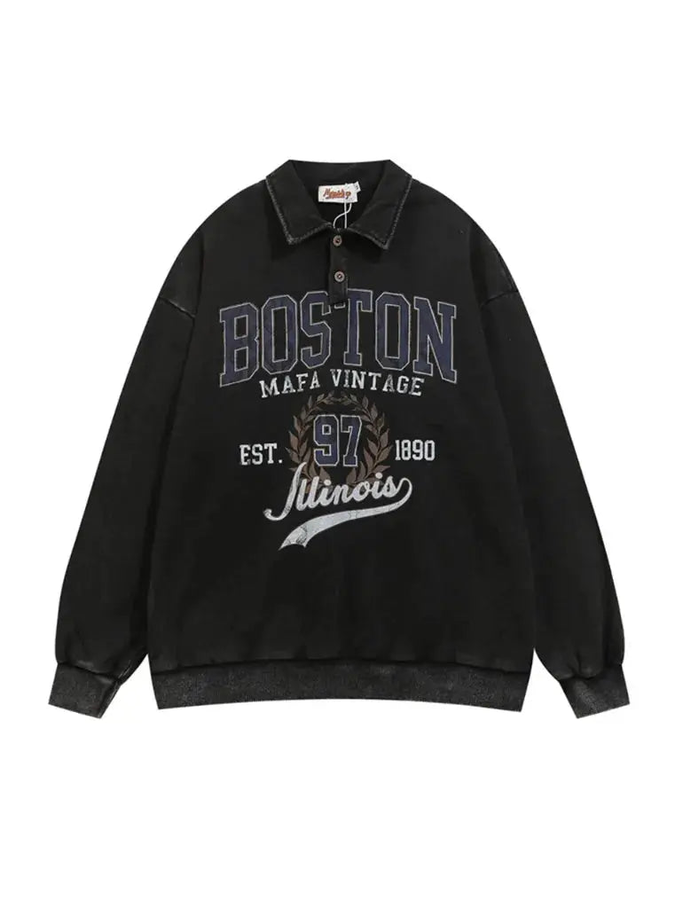 Sudadera polo vintage hotsell