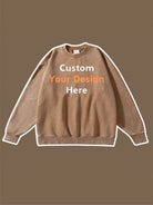 Custom Your Design Here Embroidery Sweatshirt