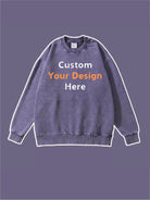 Custom Your Design Here Embroidery Sweatshirt