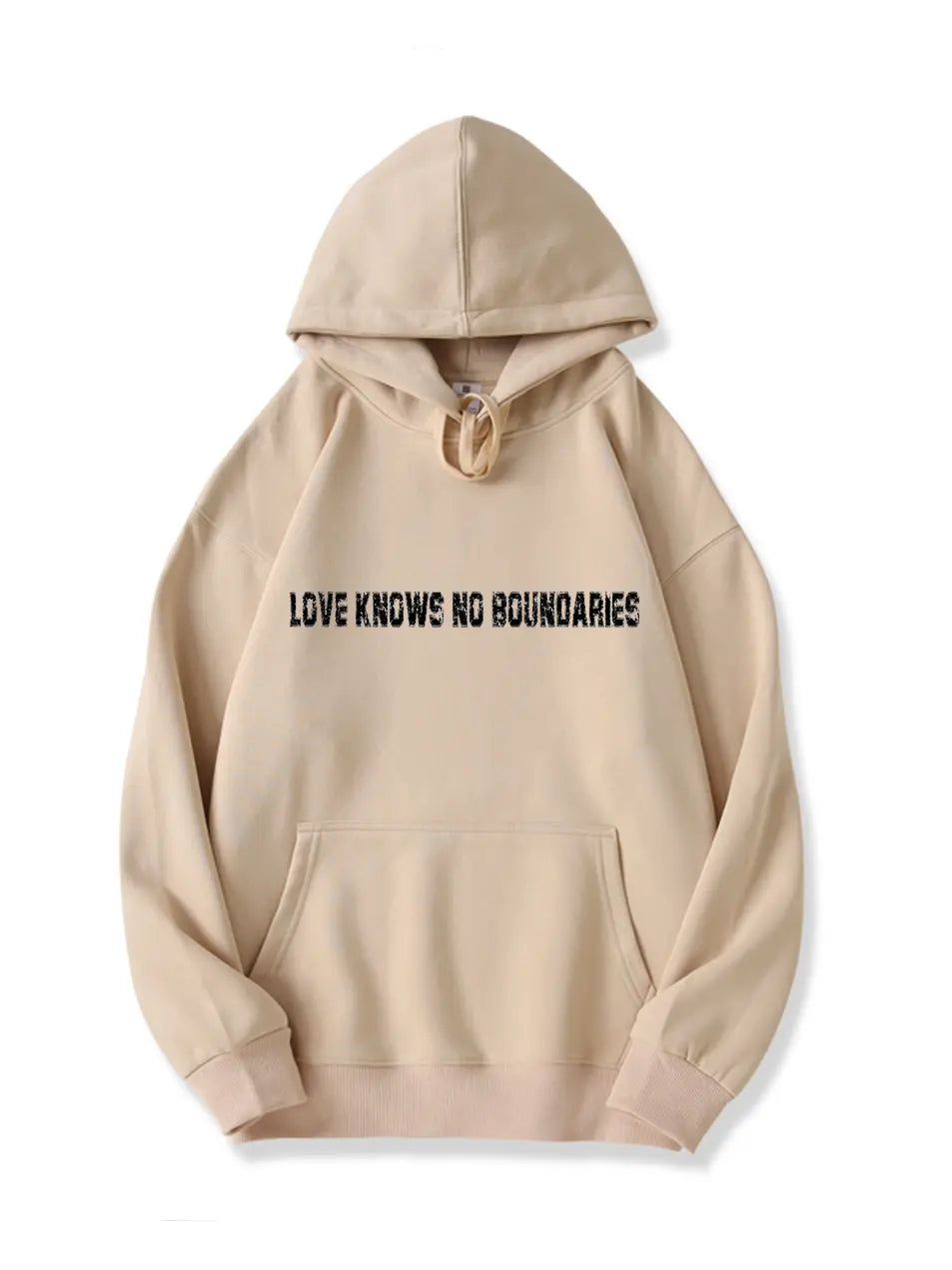 320g Letter Printed Cotton Hoodie for Valentine's Day Emma Bridess