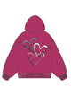 360g Wash Old Cotton Hoodie for Valentine Emma Bridess