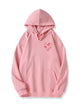 320g Cotton Heart Rose Printed Hoodie for Valentine's Day Emma Bridess