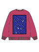 350g Cotton Back Printed Wash Old Sweatshirt for Valentine's Day Emma Bridess
