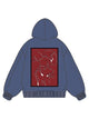 320g Cotton Red Back Printed Hoodie for Valentine's Day Emma Bridess