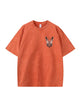 270g Cotton Easter Future Rabbit Printed Wash Old T-shirt Emma Bridess