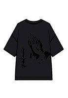 270g Cotton Easter Pray Printed Wash Old T-shirt Emma Bridess