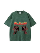 270g Cotton Easter Pray Printed Wash Old T-shirt Emma Bridess