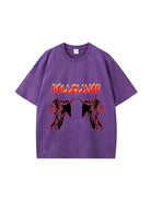 270g Cotton Easter Pray Printed Wash Old T-shirt Emma Bridess