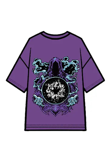 270g Cotton Easter Back Printed Wash Old T-shirt