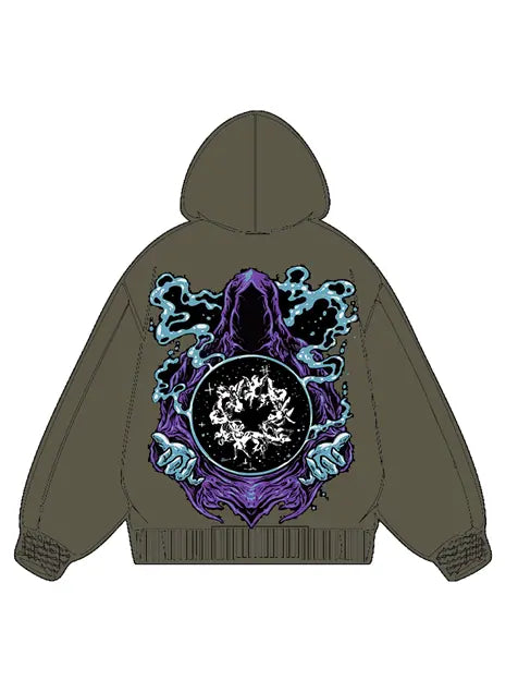 360g Wash Old Cotton Hoodie for Easter Emma Bridess