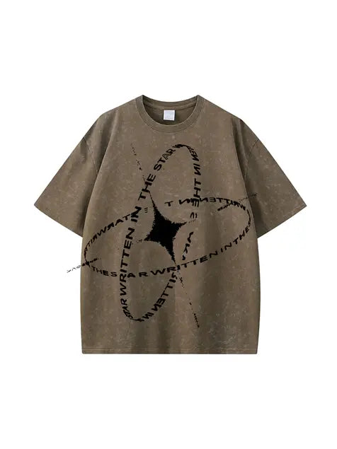 270g Cotton The Star Wash Old T-shirt Emma Bridess