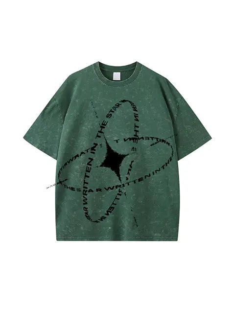 270g Cotton The Star Wash Old T-shirt Emma Bridess