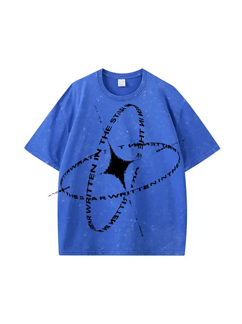 270g Cotton The Star Wash Old T-shirt Emma Bridess