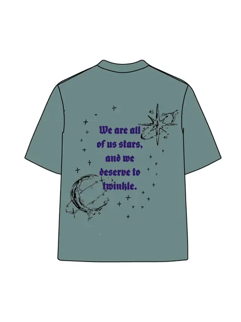 270g Cotton Cyberpunk Interstellar Wash Old T-shirt Emma Bridess