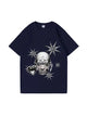 270g Cotton Cyberpunk Interstellar Liquid Metal Wash Old T-shirt Emma Bridess