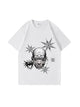 270g Cotton Cyberpunk Interstellar Liquid Metal Wash Old T-shirt Emma Bridess