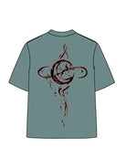 270g Cotton Red Planet Wash Old T-shirt Emma Bridess