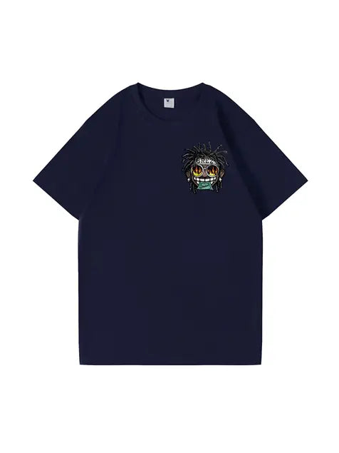 270g Cotton Hip-hop Dollar Printed Wash Old T-shirt Emma Bridess