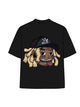 270g Cotton Cartoon Hip-hop Wash Old T-shirt Emma Bridess