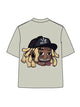 270g Cotton Cartoon Hip-hop Wash Old T-shirt Emma Bridess