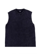 230g Cotton Back Animation Girl Stars Wash Old Sleeveless T-shirt Emma Bridess