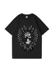 270g King Leoric Potion Printed Wash Old T-shirt Emma Bridess