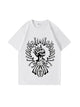 270g King Leoric Potion Printed Wash Old T-shirt Emma Bridess