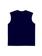 230g Skull Meditation Calm Down Printed Wash Old Sleeveless T-shirt Emma Bridess