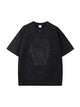 270g Fingerprinted Wash Old Cotton T-shirt Emma Bridess