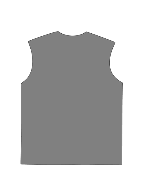 230g Life is Short Printed Wash Old Cotton Sleeveless T-shirt Emma Bridess