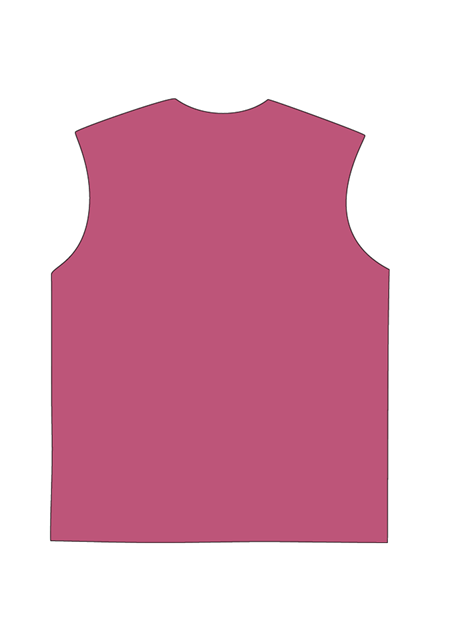 230g Life is Short Printed Wash Old Cotton Sleeveless T-shirt Emma Bridess