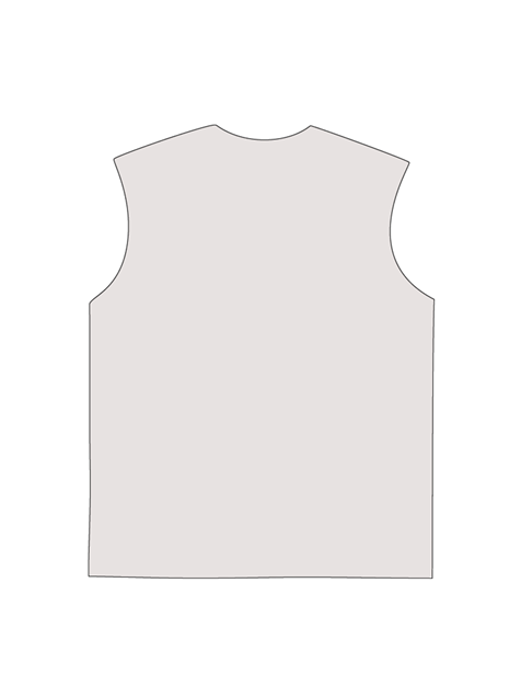 230g The Holy Spirit's Hand Printed Wash Old Cotton Sleeveless T-shirt Emma Bridess